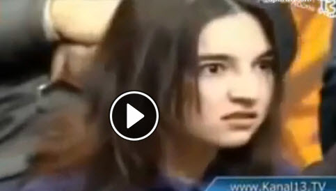 کلیپ وحشتناک , کلیپ ترسناک ,کلیپ جن زده شدن لامیا علییوا دختر آذربایجانی